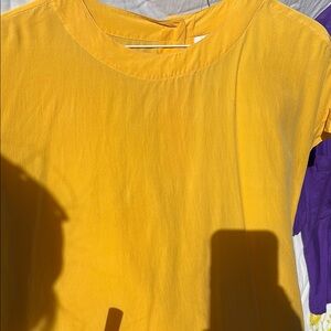 Vibrant Yellow Blouse